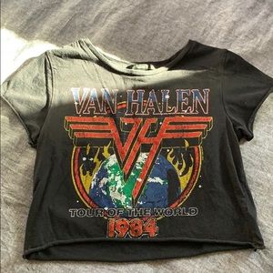 🎸 Van Halen Crop Top 🎸